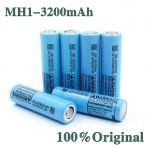 18650 rechargeable battery 3.7v 3200mAh 10A Batterie de décharge INR18650-MH1 18650   rechargeable battery lithium ion battery