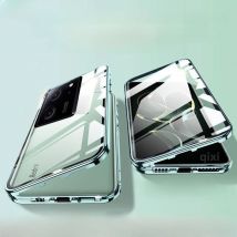 Doppelseitige Glas-Handyhülle für Xiaomi 12T 13T Pro, magnetische Hülle 360° °   Vollständiger Schutz auf der Rückseite für Xiaomi13T Xiaomi12T Shell