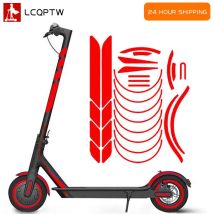 1Set Warnung Reflektierende Aufkleber für Xiaomi M365 Pro 1S Rad Aufkleber Reflektierende Reifen Applique Band Nacht Sicherheit Abdeckung zubehör