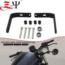 Motorrad fit für Honda cmx rebel500 rebel300 rebel250 Rückspiegel unten Halterung Lenker Rückansicht Seitens piegel vorwärts Kit