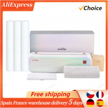 PeriPage A4-Papierdrucker, direkte Thermotransfer, kabelloser Drucker, mobiler 210 mm Mini-Mobilfotodrucker, USB-BT-Verbindung