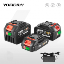 YOFIDRA 18-20V akumulator 22500mAh 928vf 388vf 128vf Plus akumulator litowo-jonowy do 21V 18V wymienna bateria do elektronarzędzi