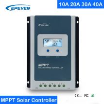 EPever MPPT 40A 30A 20A 10A Regolatore di carica solare 12V 24V Regolatore automatico del pannello solare Caricabatteria solare Tracer3210AN 4210AN