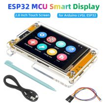 ESP32 Development Board 2,8 Zoll Touchscreen LCD TFT Modul ESP-WROOM WIFI & Bluetooth für Arduino LVGL Optionales Acrylgehäuse