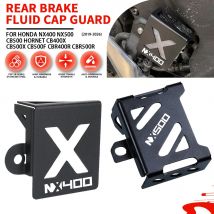 Akcesoria motocyklowe NX 500 400 DO HONDA NX500 NX400 2025 2024 Osłona zbiorniczka płynu hamulcowego tylnego hamulca, pokrywa, ochraniacz