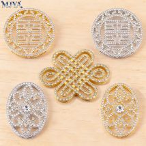 MJYA Mode Filigrane Blume Anschlüsse Große Spacer Anhänger Komponenten Für DIY Quasten Perlen Schmuck Machen Liefert Zubehör