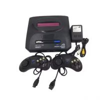 Consola de juegos retro de 16 bits para consola de juegos MD antigua Sega Mega Drive 2 (incluye 5 tipos de juegos diferentes)
