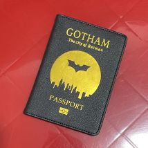 Porta passaporto da viaggio Portafoglio Uomo Donna Carta d'identità Organizzatore di carte bancarie Accessori da viaggio