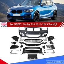 Per l'aggiornamento BMW serie 1 F20 LCI dal 2015 al 2019 ai kit carrozzeria paraurti anteriore stile