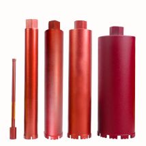 1PC Gamma di diametro 16-400x370/350mm Lunghezza Punta per sega a tazza diamantata Punta per fori profondi per forare fori su muro di cemento/mattone