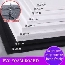5 Pezzi di Pannelli in Schiuma PVC, Lastre di Polistirolo, Fogli di Schiuma PVC, Pannelli di Polistirolo Espanso per Modellismo Architettonico e Kit di Costruzione