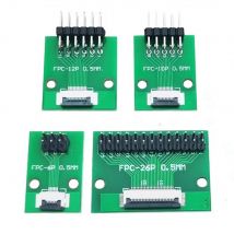 SMT-Adapter für 0,5-mm-Kanalstecker auf 2,54-mm-FFC-FPC-Kabel mit 6P 8P 10P 12P 20P 24P-80P Pin/Hohlplatine-Lötplatine