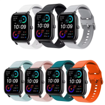 YAYUU 20mm Silicone watch straps for Huawei Huami Amazfit Smartwatch bands Bracelet for Samsung Xiaomi Redmi Wristband Accessory
