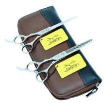 Jason 5.5/6 inch linke Hand Friseur Haars chere profession elle Friseur Schneide schere Ausdünnung schere Salon Werkzeuge a0045d