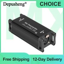 Microfono Preamp Gain Booster deusheng MX2 per microfono dinamico Max 75db guadagno per Podcast vocale Home Studio Recording