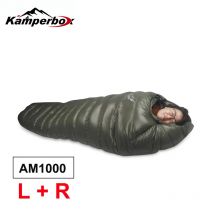 Kamperbox Kalt Temperatur Winterschlafsack Daunenschlafsack Winter Camping Schlafsack Doppelt