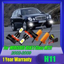 Fendinebbia H11, H9 H8 99% CANBUS Ready Plug & Play per MERCEDES BENZ Classe E W211 2002 2003 2004 2005 2006 2007 2008 2009