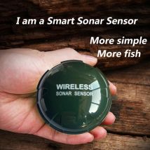Portable Fish Finder Bluetooth Wireless Echo Sounder Sonar Sensor Depth Fishfinder for Lake Sea Fishing IOS& Android