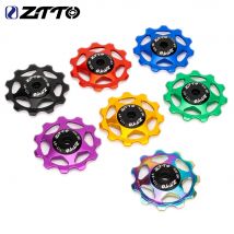 ZTTO MTB Przerzutka rowerowa tylna Koło kopiujące 11T 13T Stalowe koło pasowe AL7075 CNC Prowadnica rowerowa rolkowa 4mm 5mm 6mm