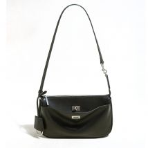 Top Qualität Rodeo Frauen Taschen Split Leder Schwarz Rindsleder Frauen Totes Gold Schnalle Frauen Schulter Taschen Mode Frauen Handtaschen