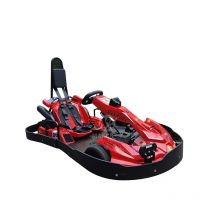 Elektrischer Offroad-Gokart für Kinder im Alter von 6 bis 12 Jahren, wasserdichter Motor, 15 km/h Geschwindigkeitsbegrenzung, Familienspaß