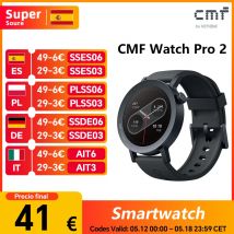 Globalna wersja CMF by Nothing Watch Pro 2 1,32-calowy wyświetlacz AMOLED Połączenia Bluetooth z