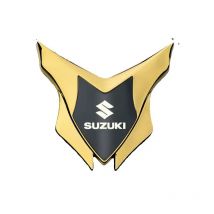 For Suzuki Motorcycle Modification Metal Sticker Logo Personalized Fashionable And Simple Shield Decorative Sticker
