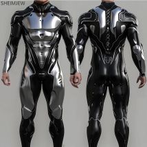 Cyber Mechanischer Body Herren Halloween Punk Cosplay Kostüm Karneval Party Festival Bühnenauftritt Anime Roboter Body