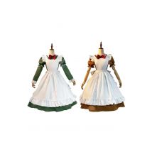 Hetalia Style Italian Maid Lolita Cosplay Set - Anime-Inspired Women's Costume, Size Range S-XXL, Comfortable Material