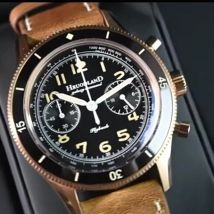 Hruodland F019 Herren-Quarz-Chronograph VK64 Klassische Saphirglas-Kleiderarmbanduhren für Herren Reloj hombre