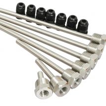 1 STÜCK Schutzrohr 30-200mm Schutzrohr Tauchhülse 304 Edelstahl 1/2 G Gewinde DN15 Für Temperatursensor