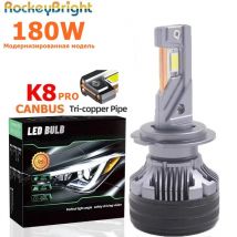 K8 pro 180W H7 Lampadina a LED per kit fari auto Fendinebbia H7 H11 H1 9005 H4 Canbus Turbo Lampada a LED a luce LED