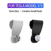 Für Tesla Modell Y/Modell 3 2021-2024 2025, Handschuhfach, Haken, Haken aus Aluminiumlegierung, Einkaufstasche, Aufbewahrungsregal, Autozubehör