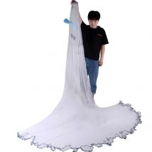 Angelnetz in mehreren Größen, Wurfnetz, Handfalle, ultimative Ausrüstung zum Salzwasserangeln, Garnelen- und Fliegenfischen – Radius 3FT bis 12FT