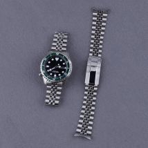 Per Citizen NY0040 Bracciale con cinturino da 20 mm con cinturino Jubilee con chiusura Oyster di Rolamy