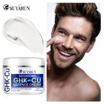 GHK-CU Cream - Crema idratante viso antietà, rassodante e idratante per tutti i tipi di pelle, adatta per uomini e donne.