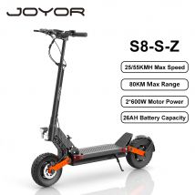 JOYOR S8-S-Z Scooter elettrico pieghevole per adulti E-Scooter 25/55 km/h Scooter elettrico 1200W skateboard 48V 26Ah Kickboard