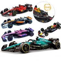 Bburago 1:43 Aston Martin AMR23 Mercedes W14 Red Bull RB19 Miami GP Ferrari SF23 Alpine A523 F1