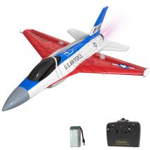 F16 Falcon 2.4G 2CH RC Plane Fixed Wing RC Fighter With Cool Lights Foam Toys Airplane Gifts For Boys