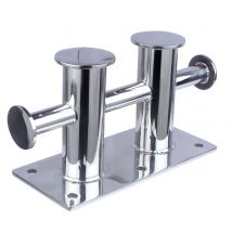 Boot Zubehör Marine Doppel Kreuz Boot Poller 316 Edelstahl Mooring Bitt Klampe