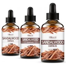 Olio essenziale di legno di sandalo da 100 ml/60 ml/30 ml per la produzione di candele, sapone, diffusori, olio profumato per aromaterapia