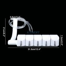 Dental Einzelsitz Handstück 5-Halter Ventil Spritze Hängen Box Scaler Halter Zahnmedizin Stuhl