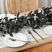 1/4 stücke Künstliche Pflanzen Blätter Reben Halloween Weihnachten Hochzeit Hause Raum Dekorationen Outdoor Garten Hof DIY Zubehör