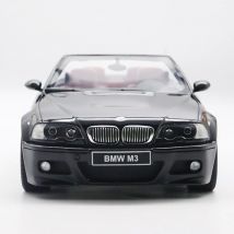 1:18 für m3 e46 Cabrio Limited Edition Harz Metall statisches Auto Modell Spielzeug Geschenk