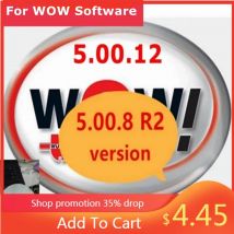 2025 Hot Sale W-ur-th WOW V5.00.12 WOW 5.00.8 R2 Software Multi-languages with Keygen For Tcs Multi-diag Cars Diagnostic Tool