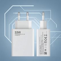 Original 33W Turbo Charge Super Fast Charger EU/US Adapter For Mi 11 10 Lite 5G Poco X3 M4 Pro Redmi Poco Smart Phone