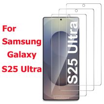 Screen protector For Samsung Galaxy S25 Ultra Tempered Glass 9H Transparent Clear Anti Scratch