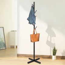 Baumförmiger Kleiderständer, freistehender Garderobenständer, Kleiderständer aus Metall