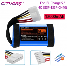 12000 mAh Ersatzakku für JBL Charge 5 Charge 4Q (GSP-1S3P-CH40) 3,6 V Li-Ionen-Lautsprecher Bateria Charge5 Wireless Bluetooth
