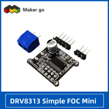 Drv8313 Entwicklungs platine einfache foc mini foc steuer treiber svpwm steuerung v2.5dc bürstenlose motor treiber platine dc 8-30v modul